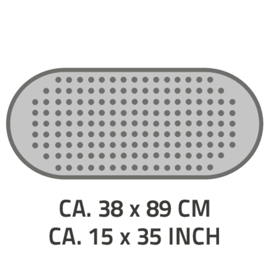 RIDDER Tapete de banho antiderrapante Tecno branco