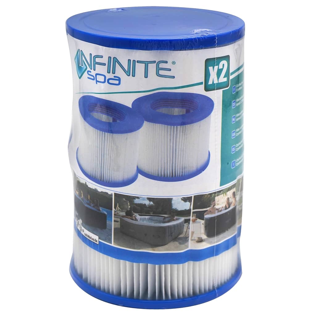 Infinite Spa Cartucho de filtro 2 pcs