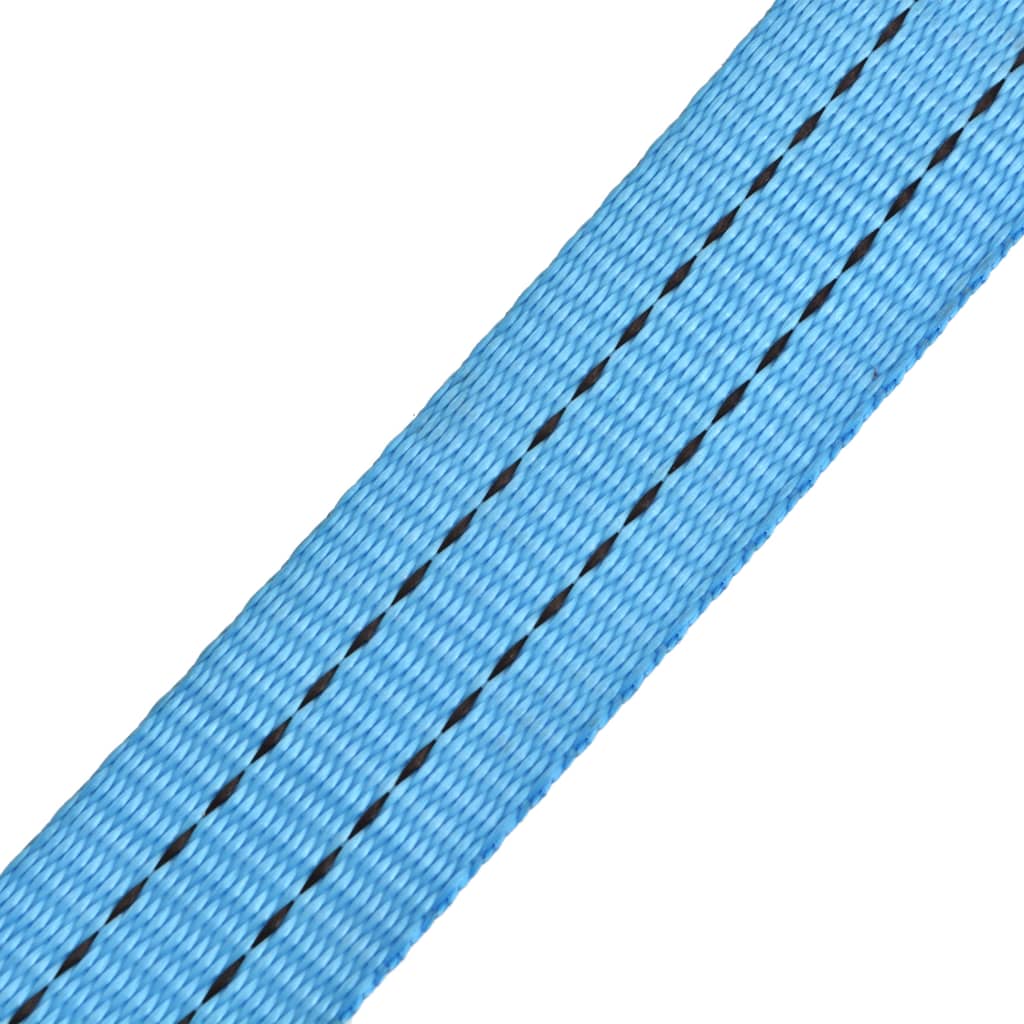 Cintas de fixação c/ roquete 10 pcs 2 toneladas 6mx38mm azul