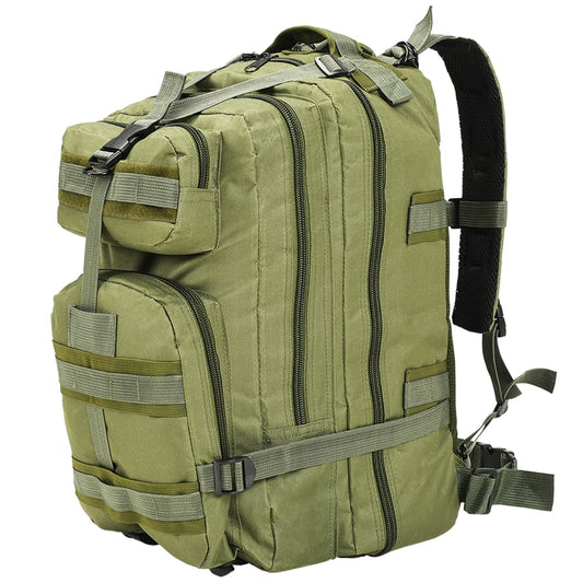 Mochila estilo exército 50 L verde azeitona