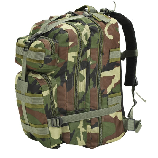 Mochila estilo exército 50 L camuflagem