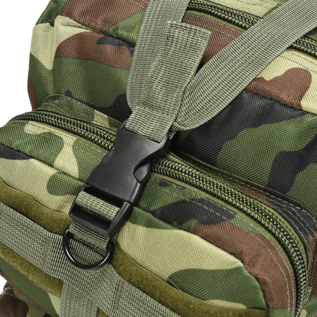 Mochila estilo exército 50 L camuflagem