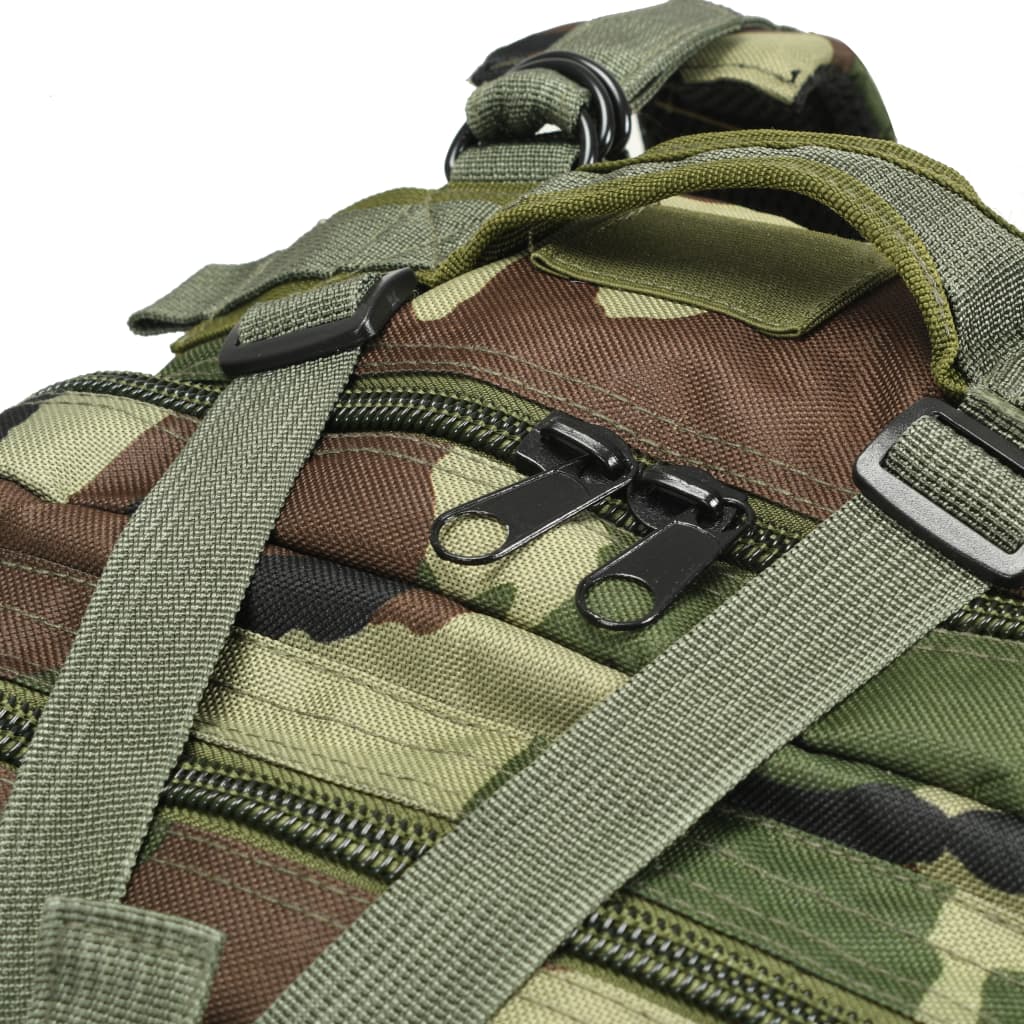 Mochila estilo exército 50 L camuflagem