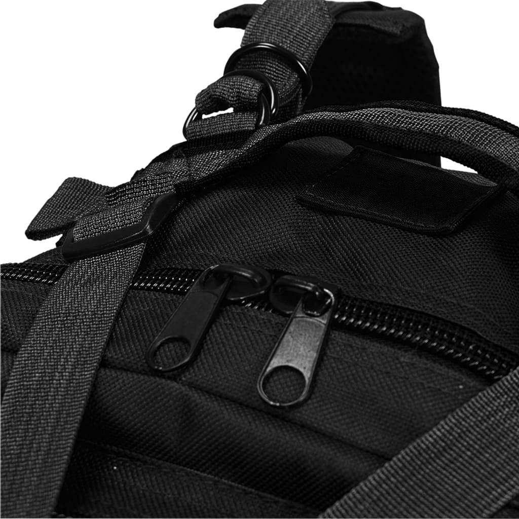 Mochila estilo exército 50 L preto