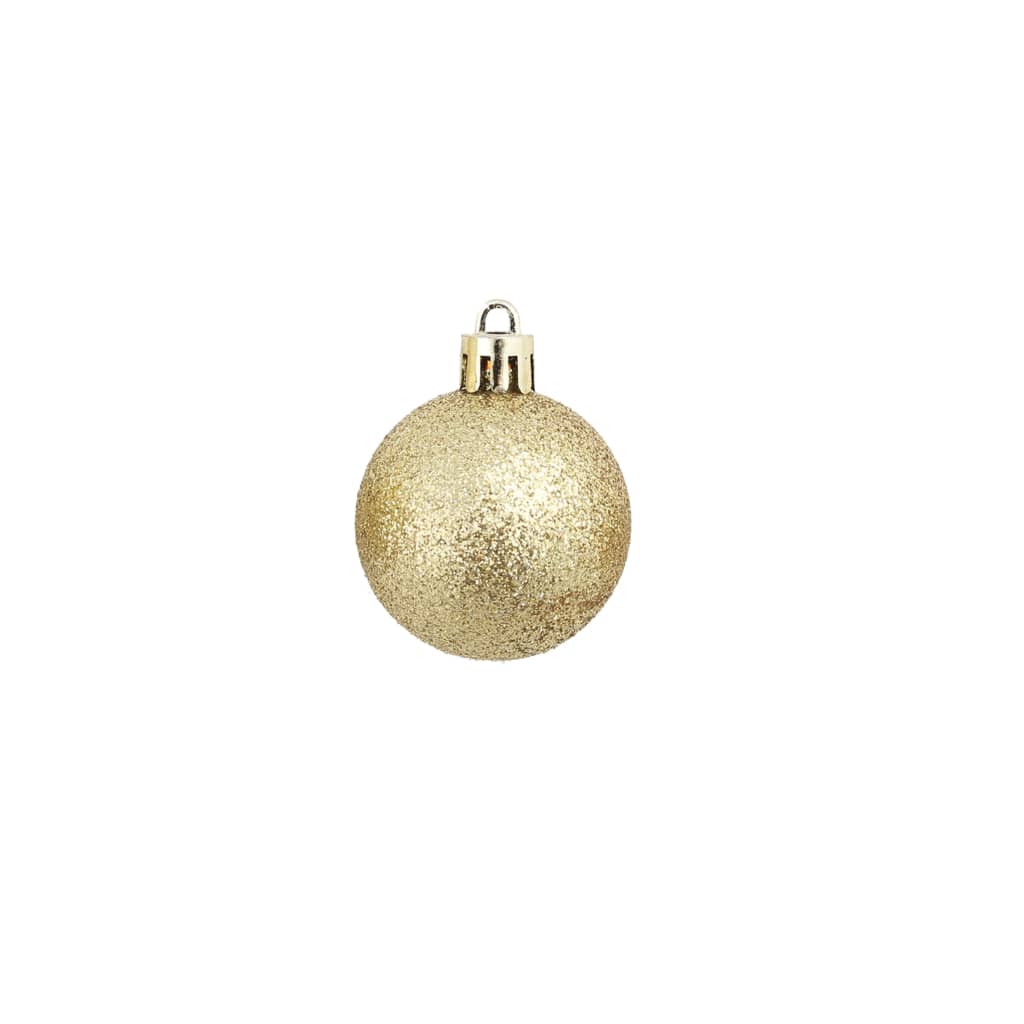 Bolas de natal 100 pcs prateado/dourado