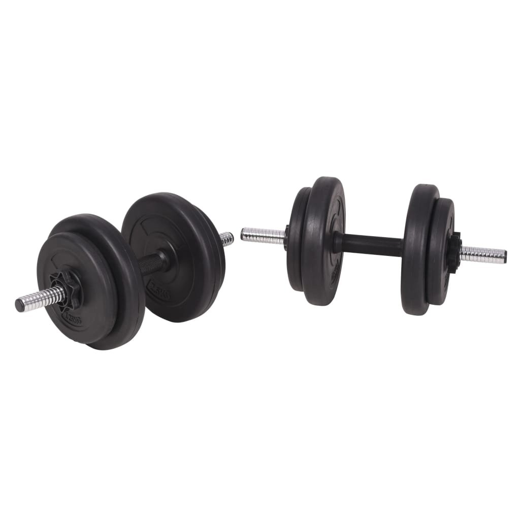 Conjunto de barras e discos 90 Kg