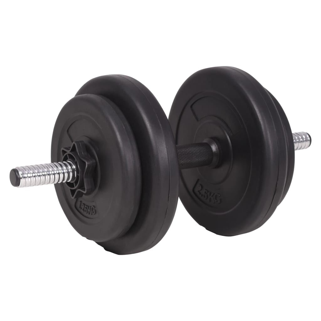 Conjunto de barras e discos 90 Kg