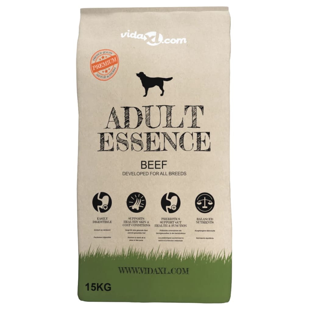 Ração premium para cães Adult Essence Beef 2 pcs 30 kg