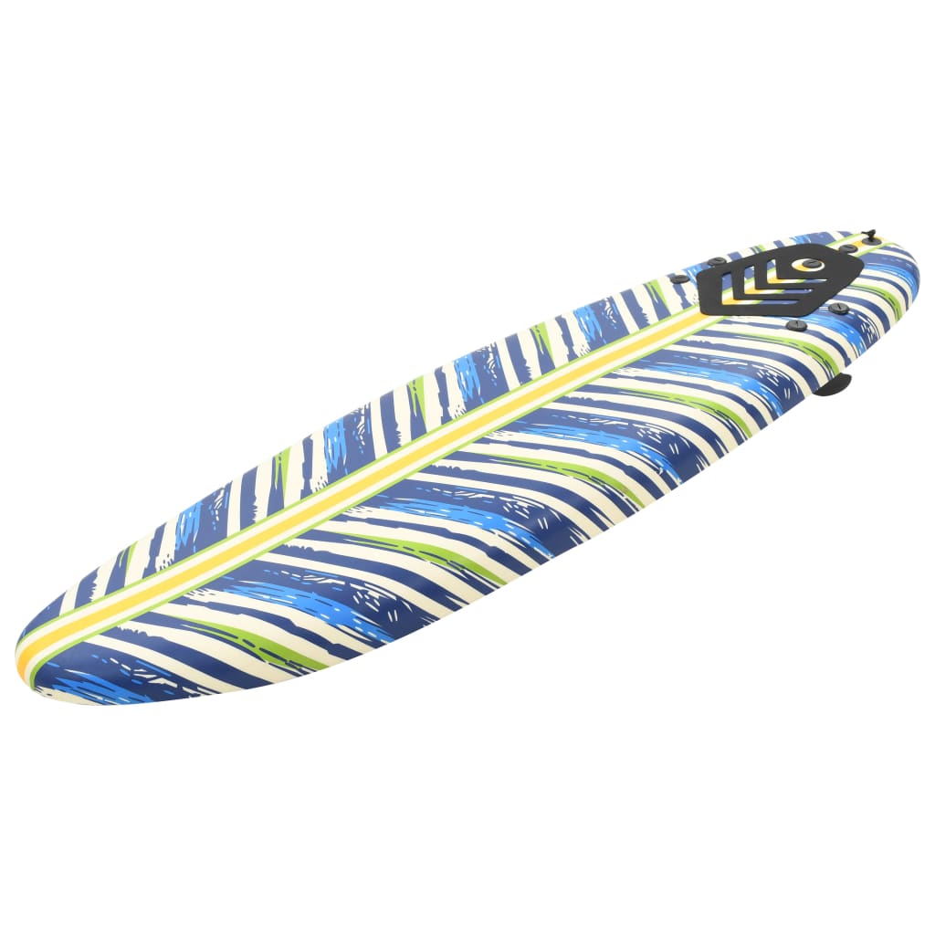 Prancha de surf design folhas 170 cm