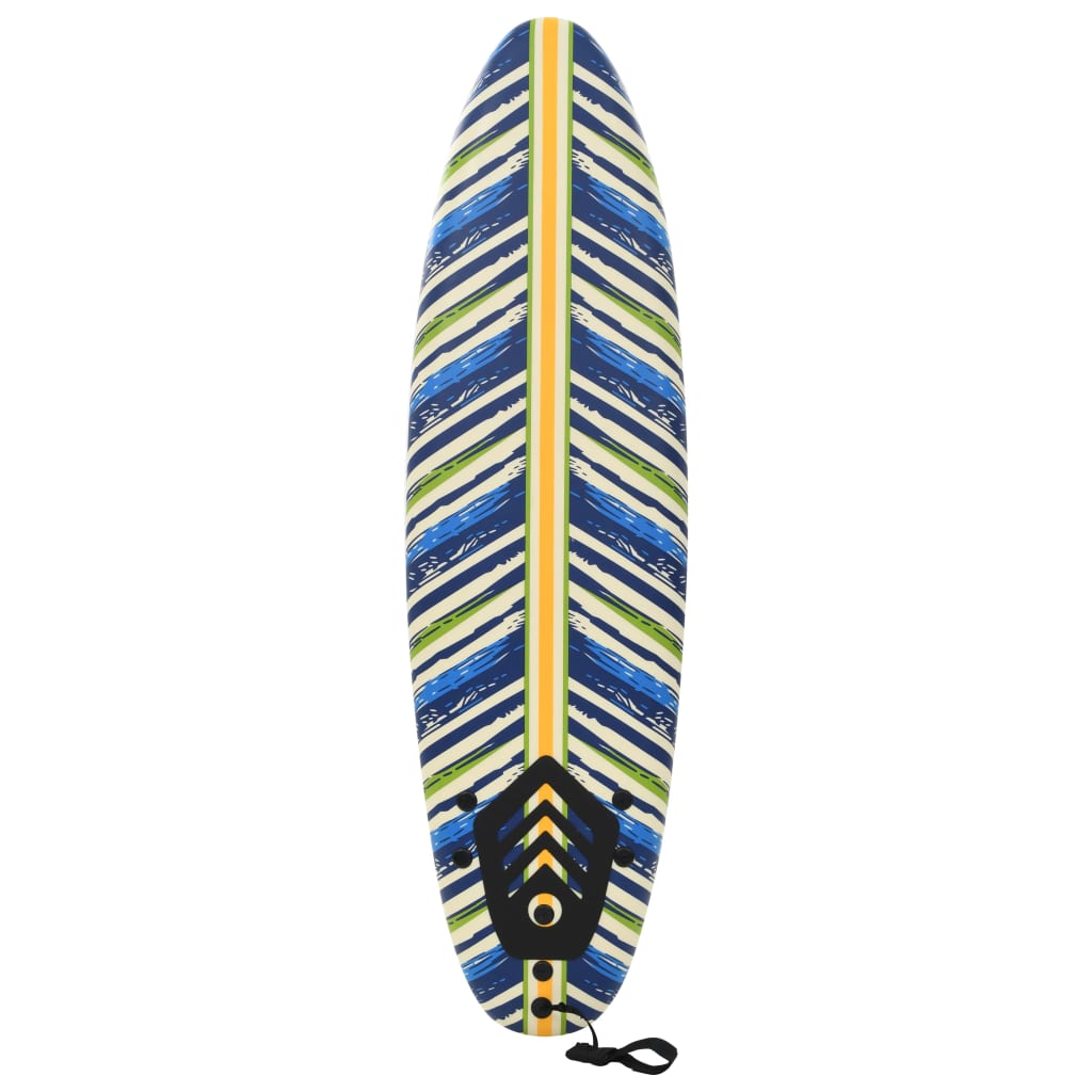 Prancha de surf design folhas 170 cm