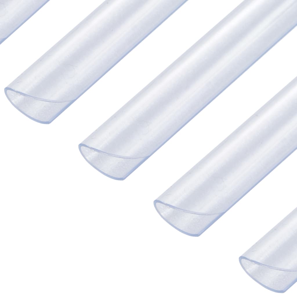 100 pcs clipes para faixas de vedação PVC transparente