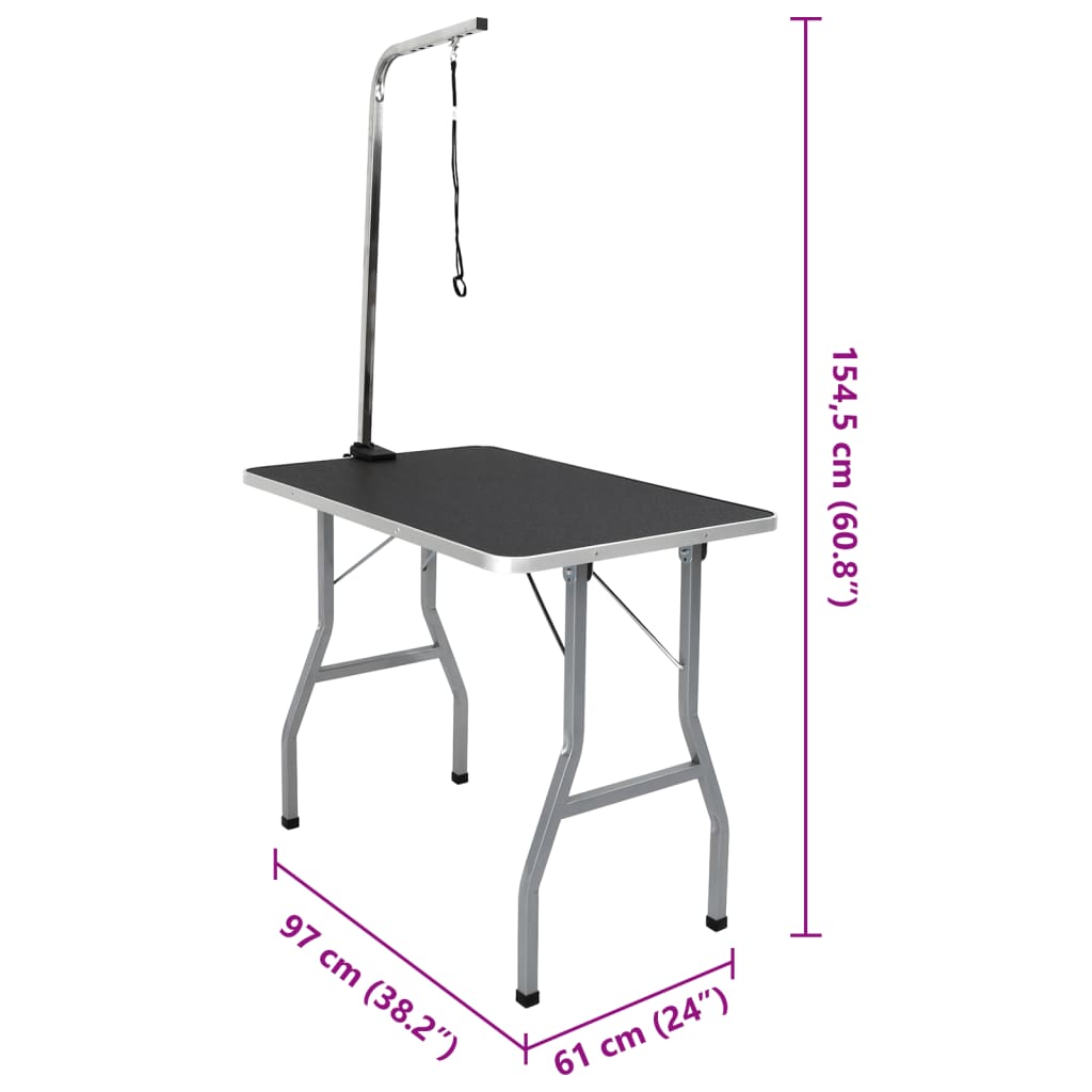 Mesa de aliciamento com um laço ajustável, p/ cão, gato