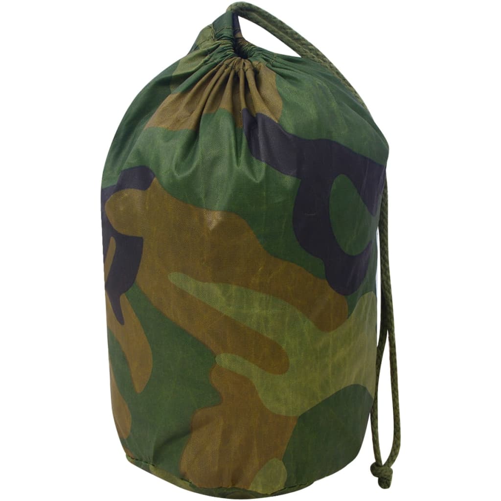 Rede de camuflagem com saco de armazenamento 1,5x3 m