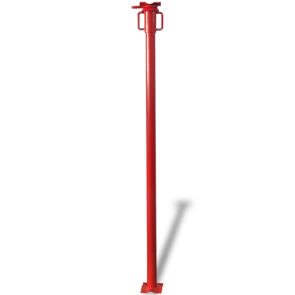 Suporte telescópico 280 cm vermelho