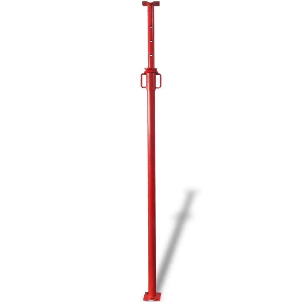 Suporte telescópico 280 cm vermelho