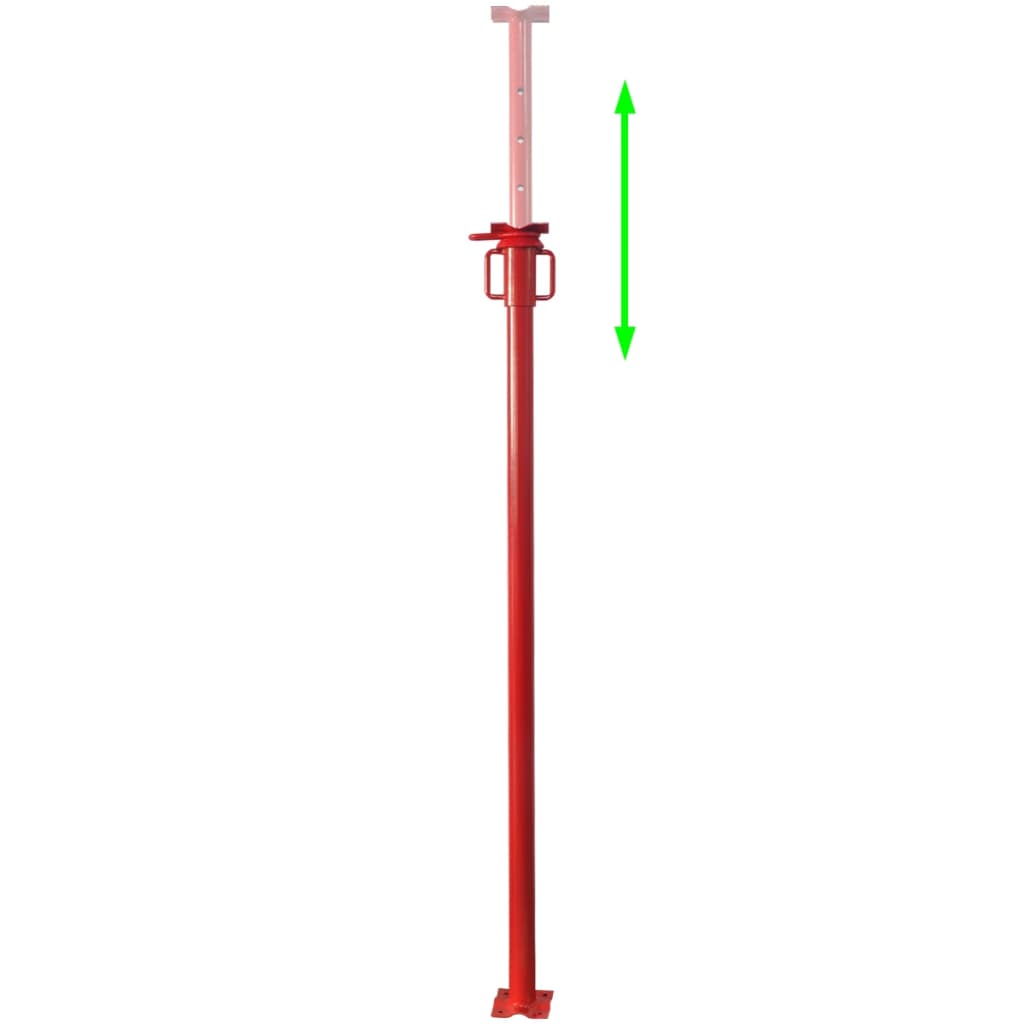 Suporte telescópico 280 cm vermelho