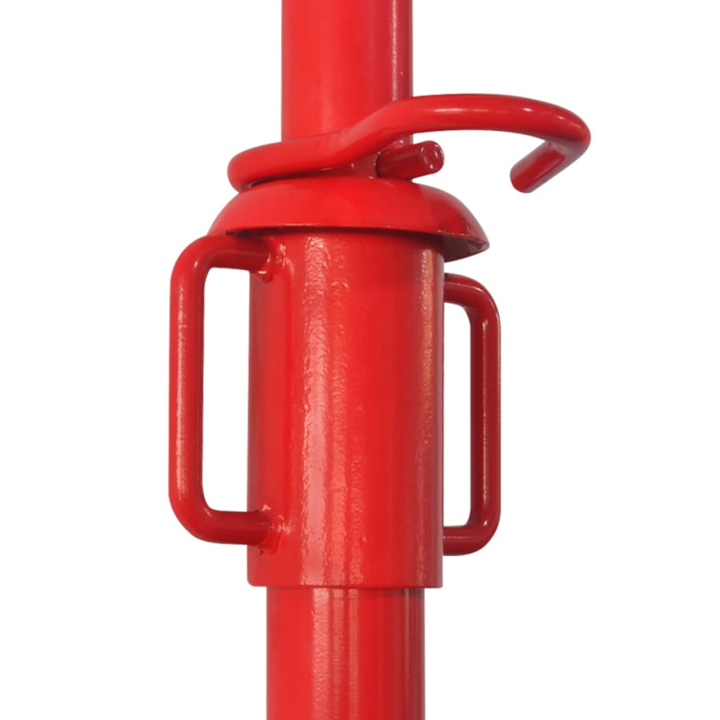 Suporte telescópico 280 cm vermelho