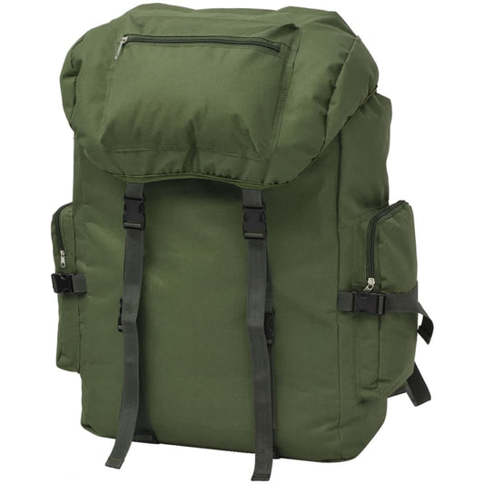 Mochila estilo exército 65 L verde