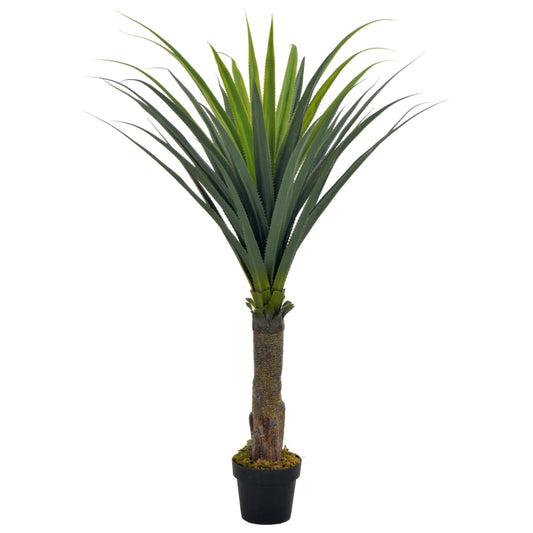 Planta yucca artificial com vaso 145 cm verde