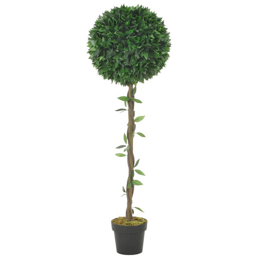 Loureiro artificial com vaso 130 cm verde