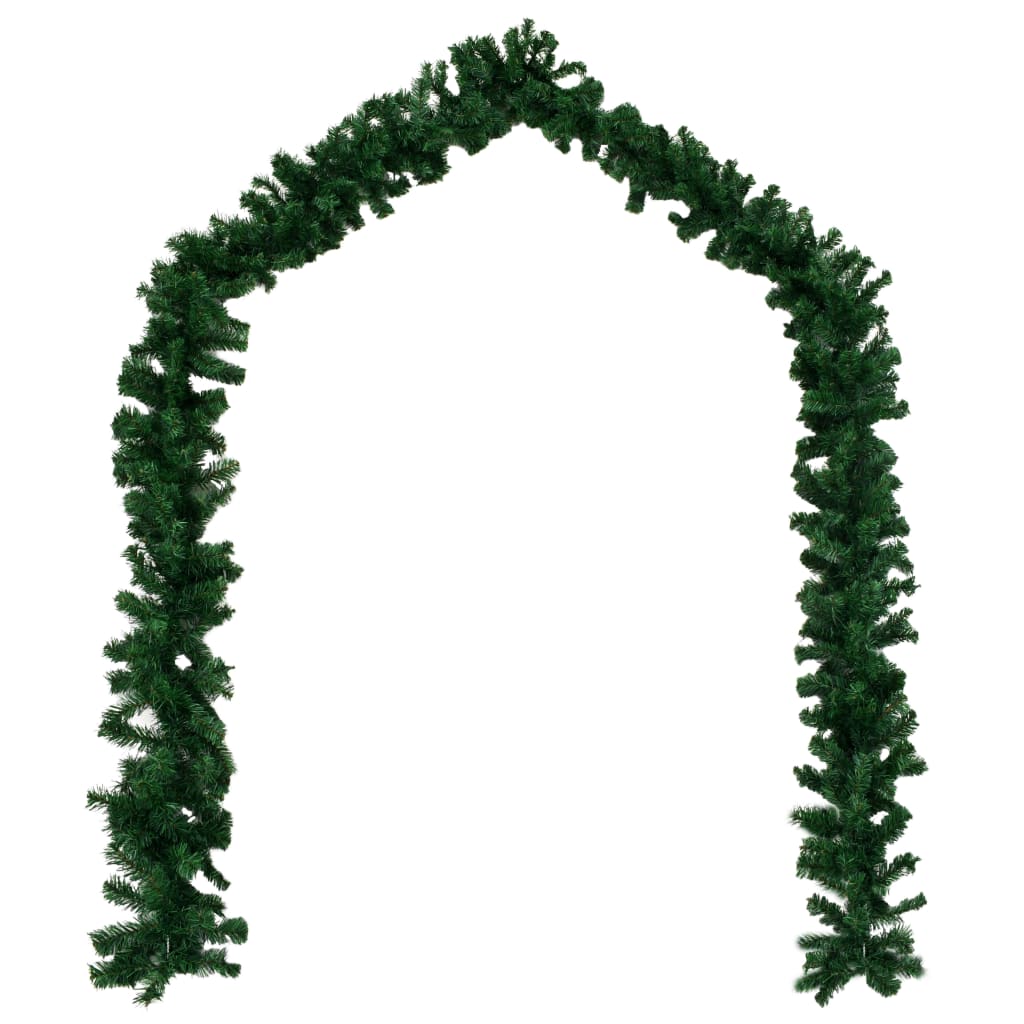 Grinalda de Natal 4 pcs 270 cm PVC verde