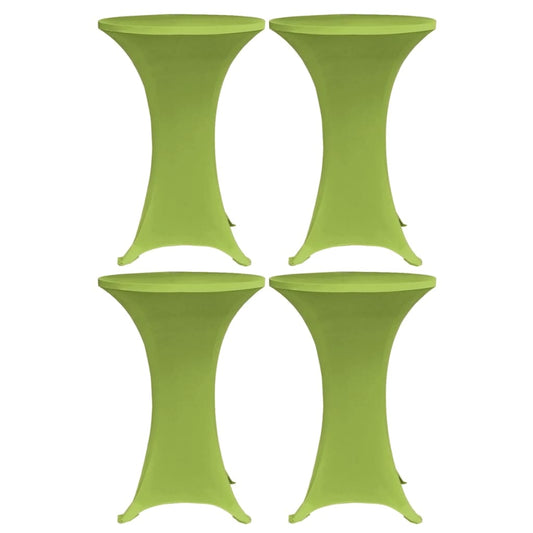 Capa extensível para mesa 4 pcs 60 cm verde