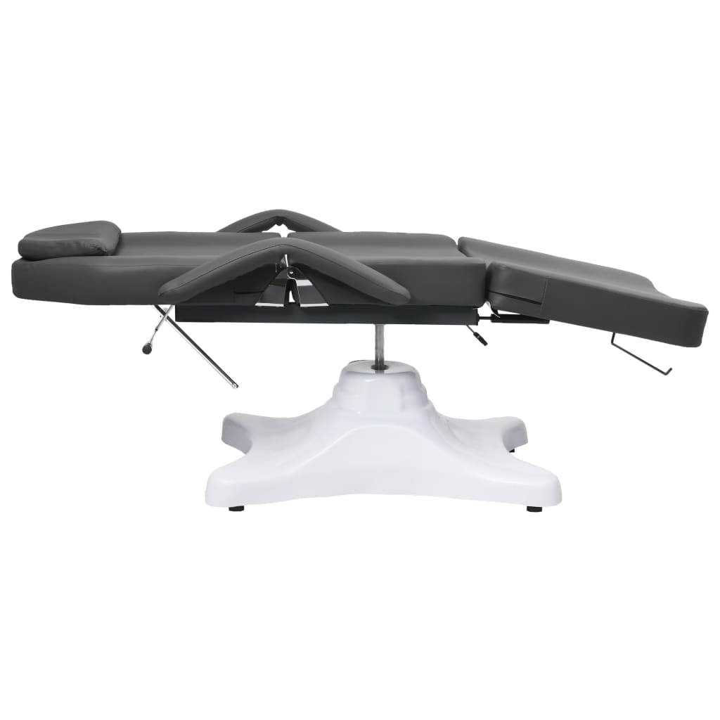 Mesa de massagens 180x62x(86,5-118) cm cinzento