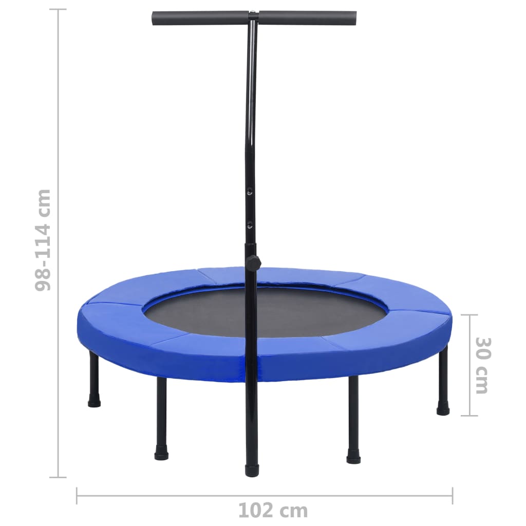 Trampolim com pega e almofada de segurança 102 cm