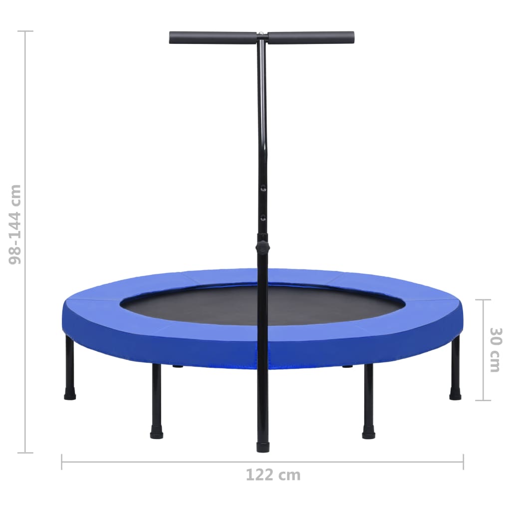 Trampolim com pega e almofada de segurança 122 cm