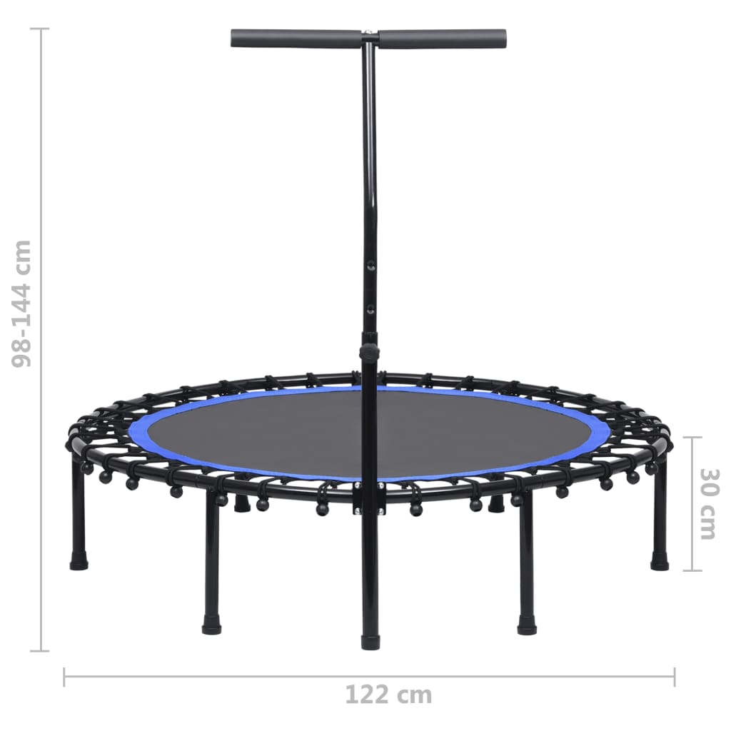 Trampolim com pega 122 cm