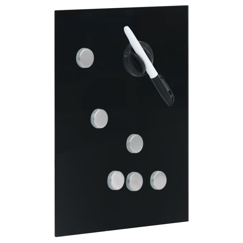 Chaveiro com quadro magnético 30x20x4 cm preto