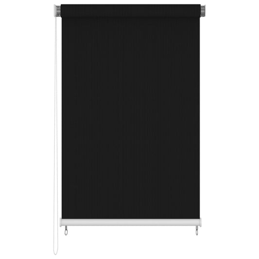 Estore de rolo para exterior 180x230 cm preto