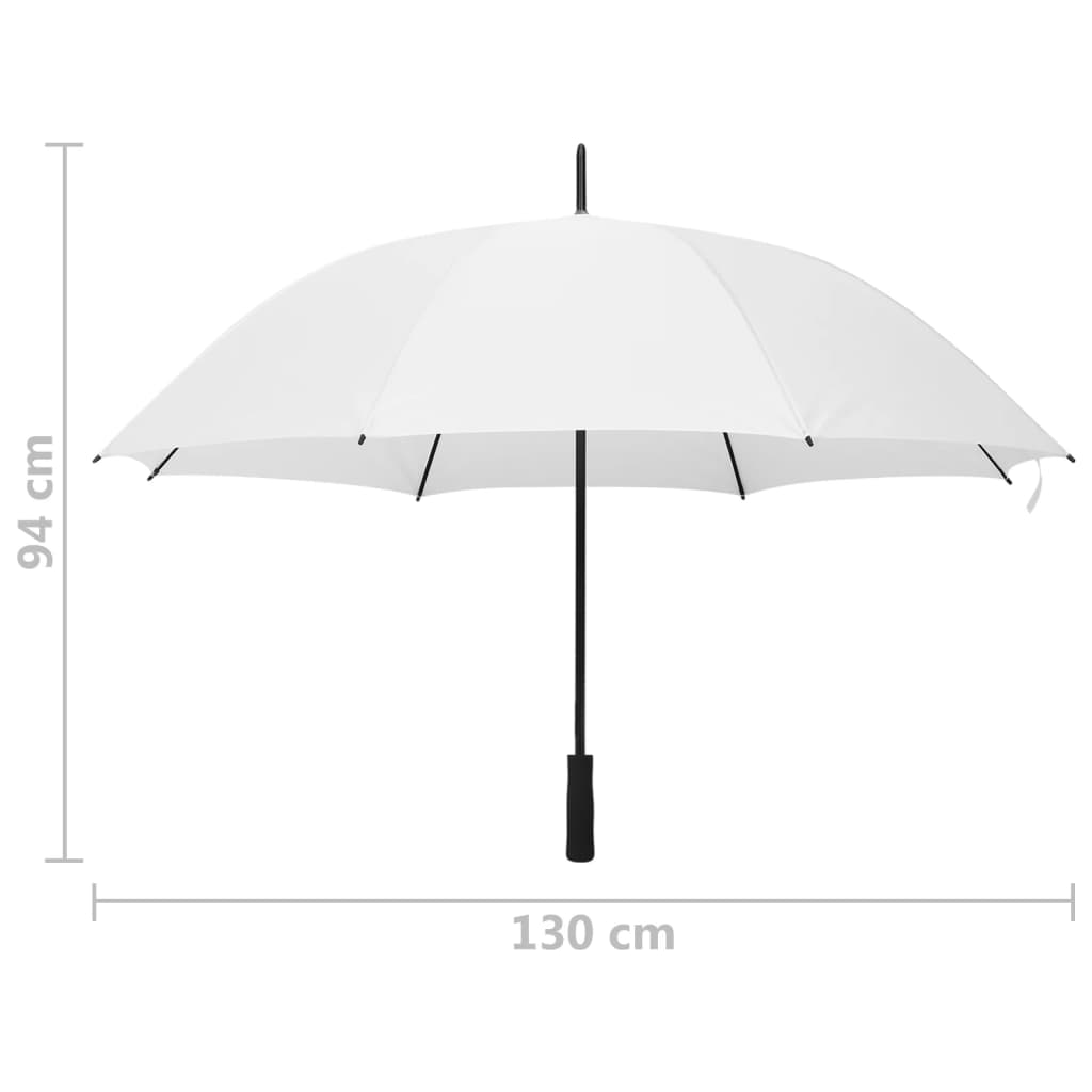 Guarda-chuva 130 cm branco