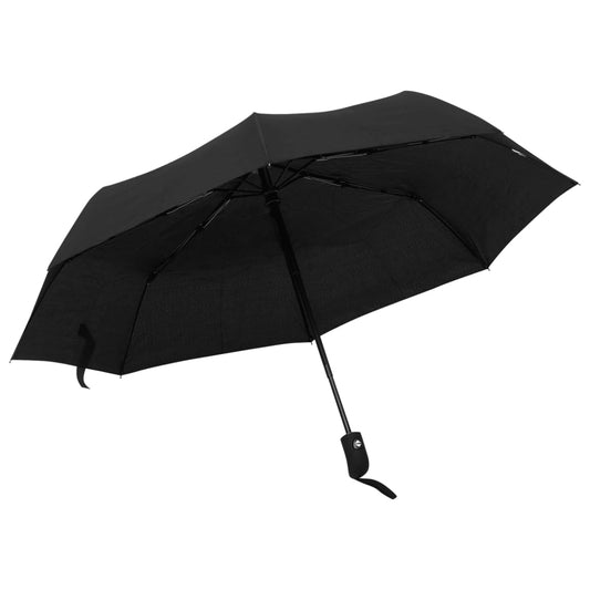 Guarda-chuva dobrável automático 95 cm preto