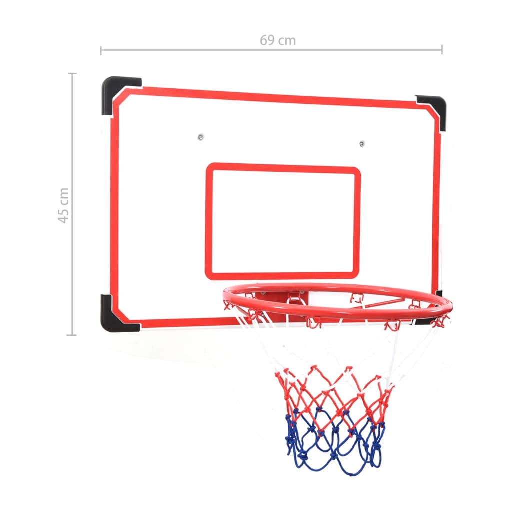 5 pcs conjunto tabela basquetebol para montar na parede