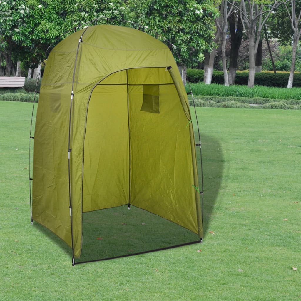 Conjunto de lavatório com suporte para campismo com tenda 20 L