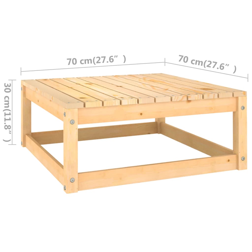 10 pcs conj. lounge jardim c/ almofadões pinho maciço antracite