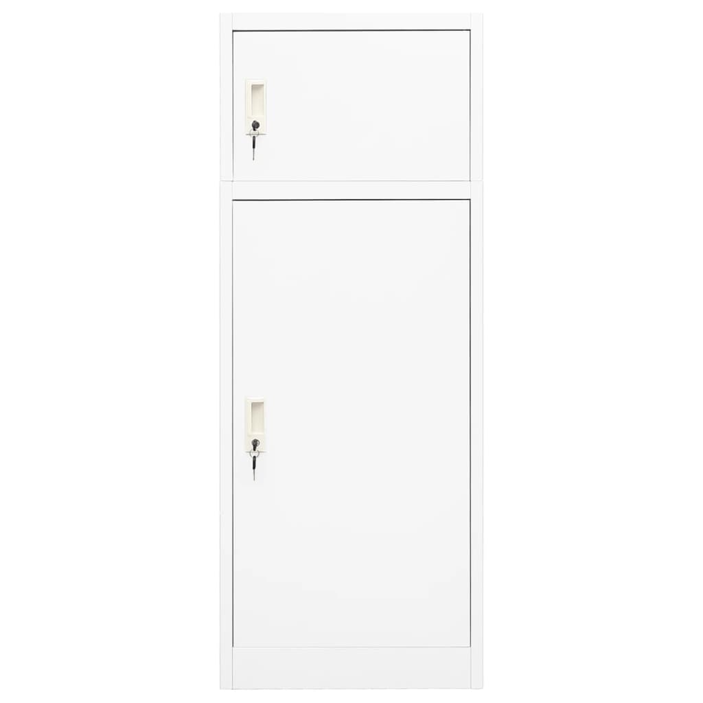 Armário para selas 53x53x140 cm aço branco