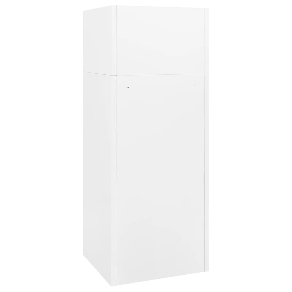 Armário para selas 53x53x140 cm aço branco