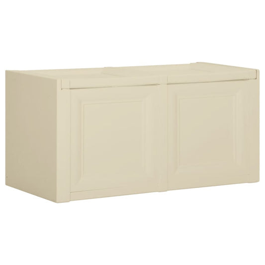 Caixa para almofadões 86x40x42 cm 85 L branco nata