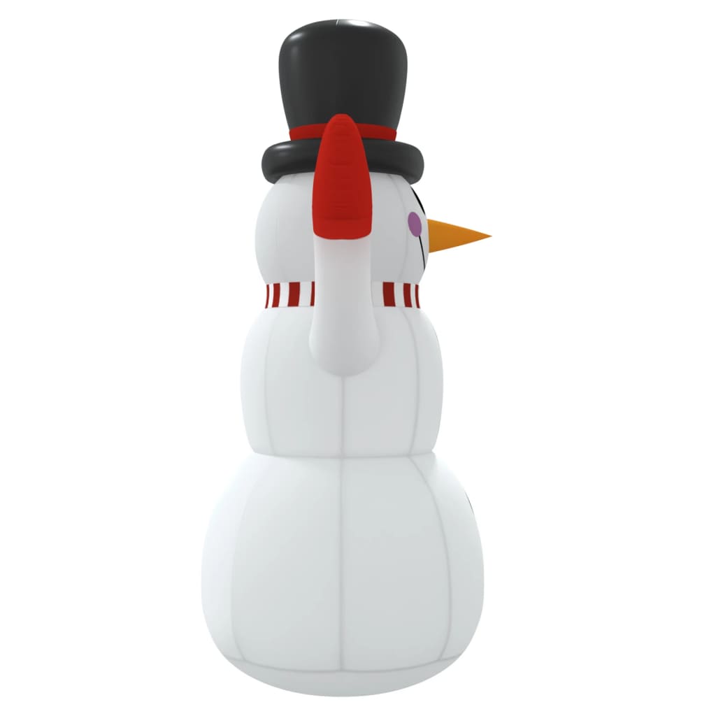 Boneco de neve insuflável com luzes LED 300 cm