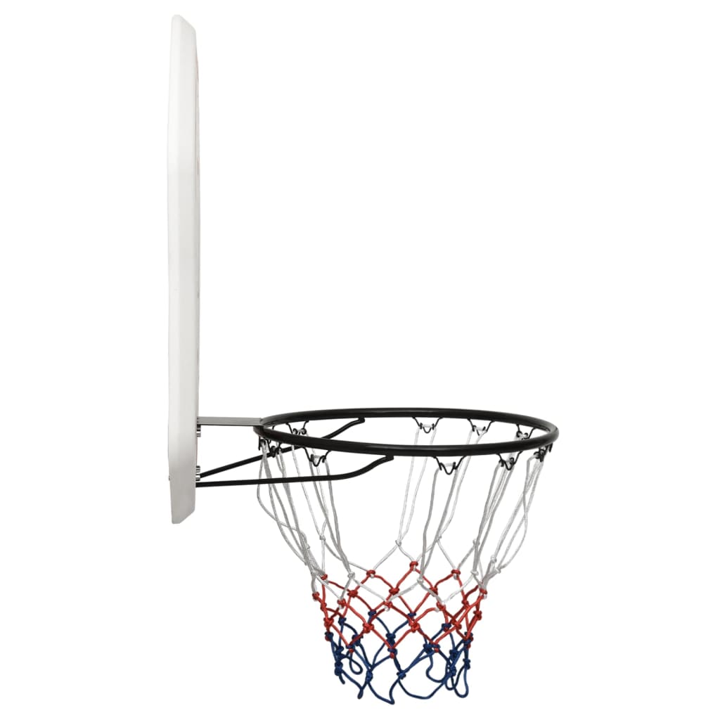 Tabela de basquetebol 109x71x3 cm polietileno branco