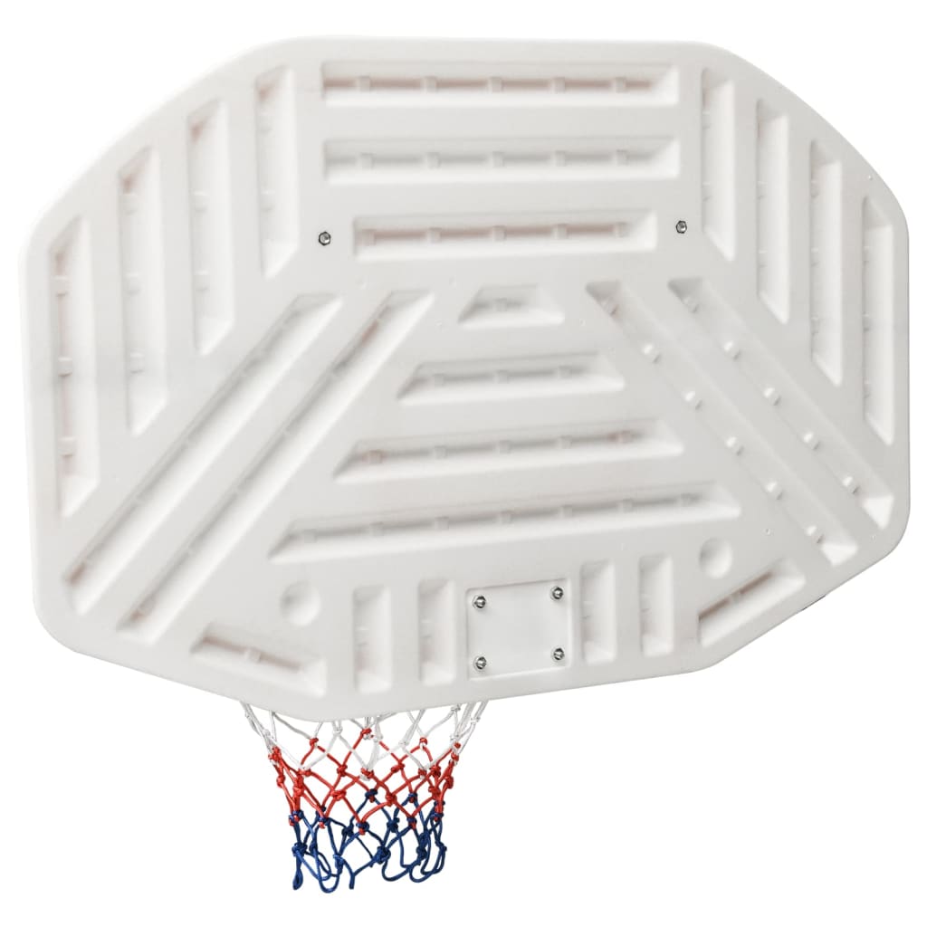 Tabela de basquetebol 109x71x3 cm polietileno branco