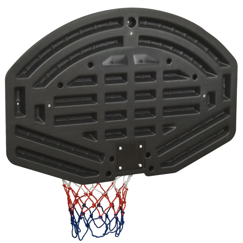 Tabela de basquetebol 90x60x2 cm polietileno preto