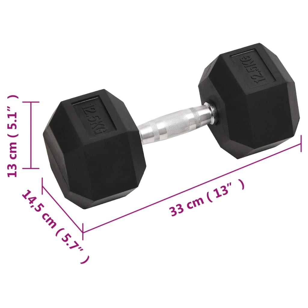 Halteres 2 pcs 25 kg ferro fundido