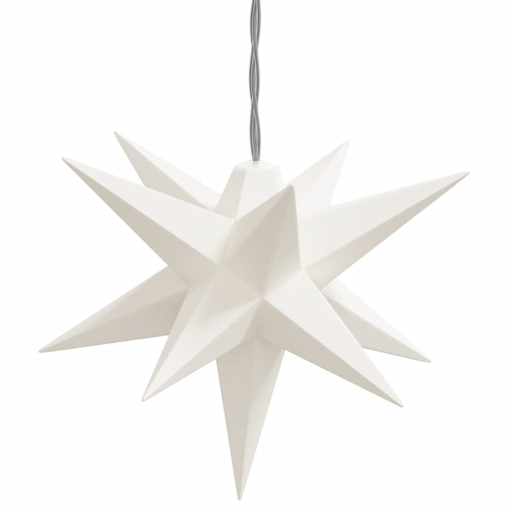 Luzes de Natal 10 LEDs 10 cm branco