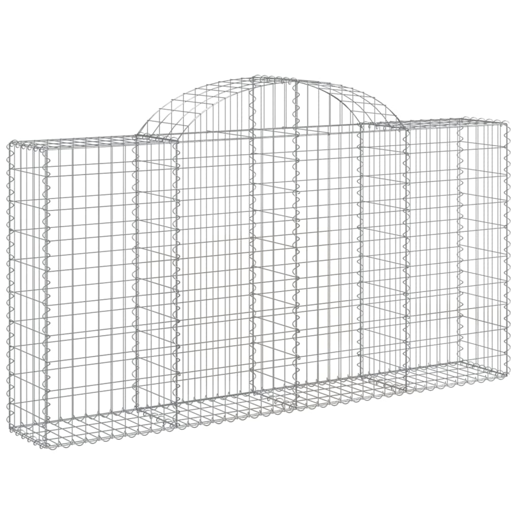 Cestos gabião arqueados 50 pcs 200x30x100/120 ferro galvanizado