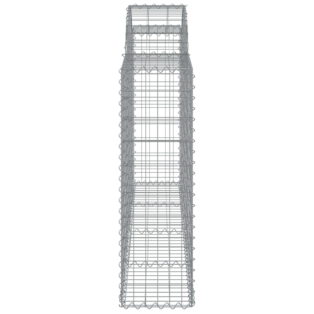 Cestos gabião arqueados 50 pcs 200x30x100/120 ferro galvanizado