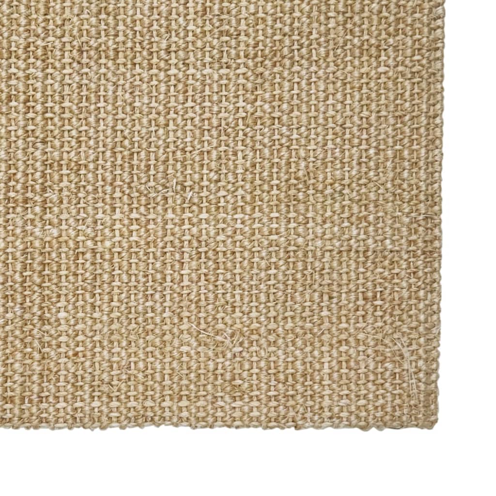 Tapete de sisal para poste arranhador 66x100 cm