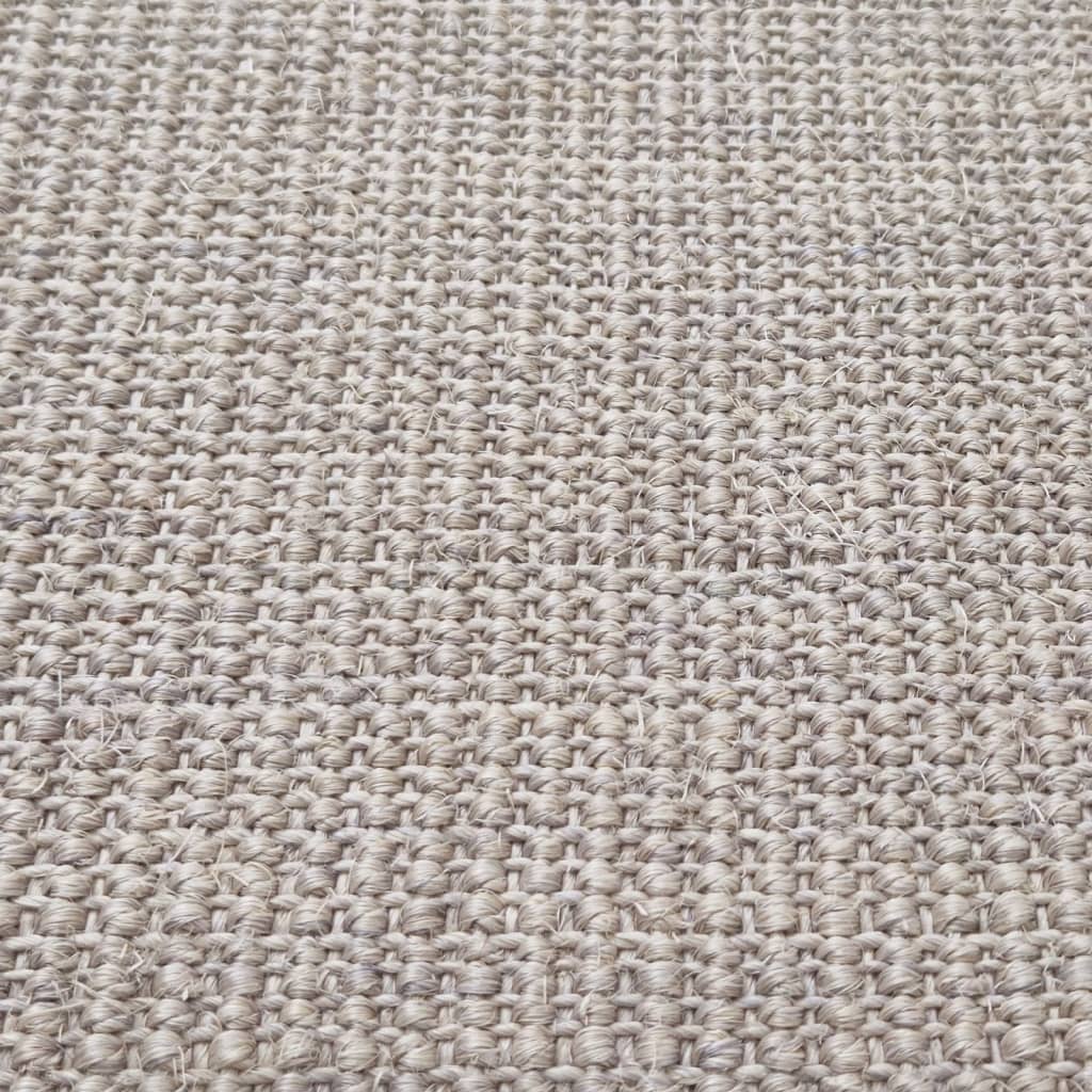 Tapete de sisal para poste arranhador 66x250 cm cor areia